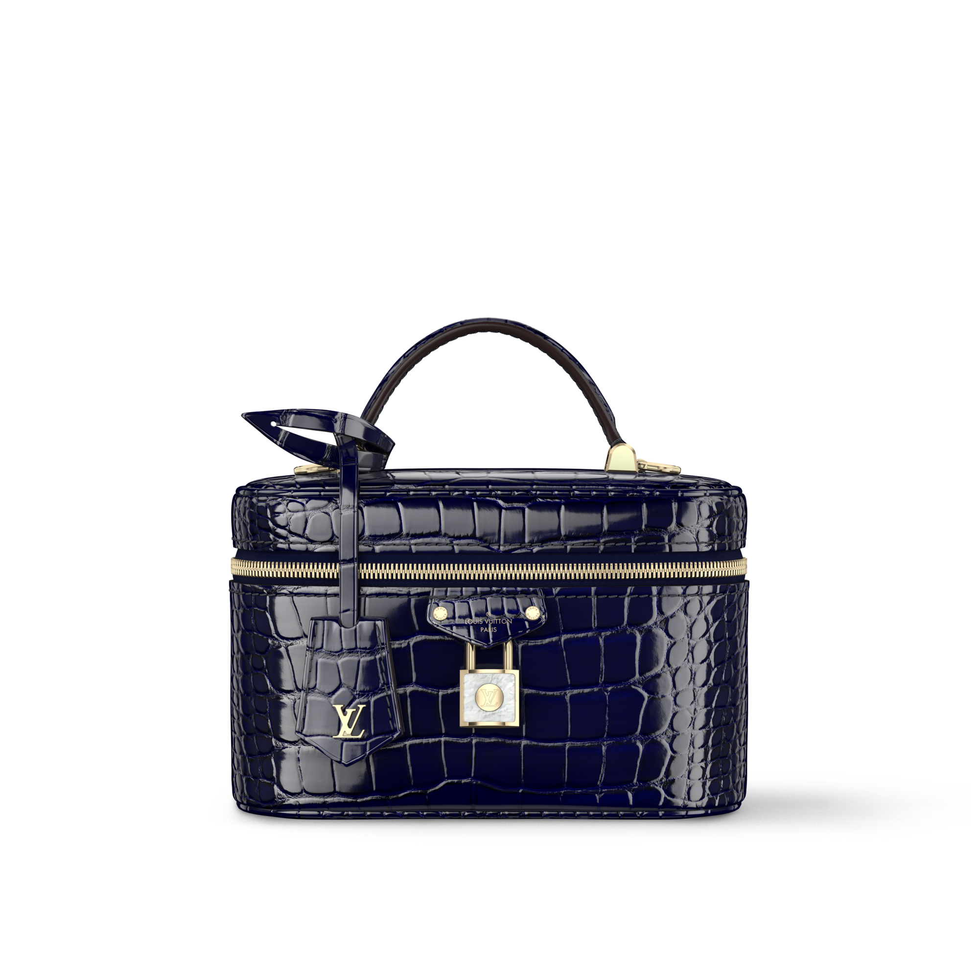Vanity Chain Pouch Crocodilien Brillant - Wallets and Small